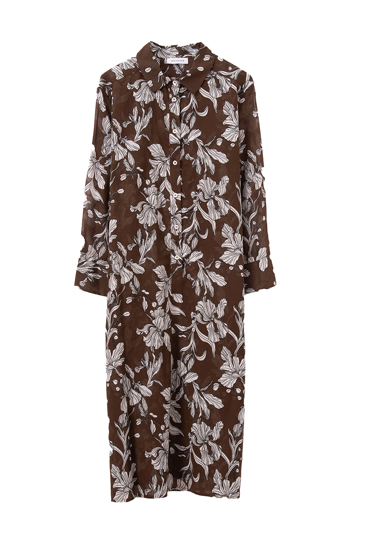 Cotton Long Sleeve Polo Dress