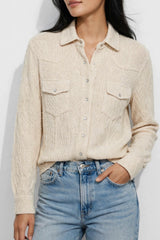 Cream Cashmere Shirt