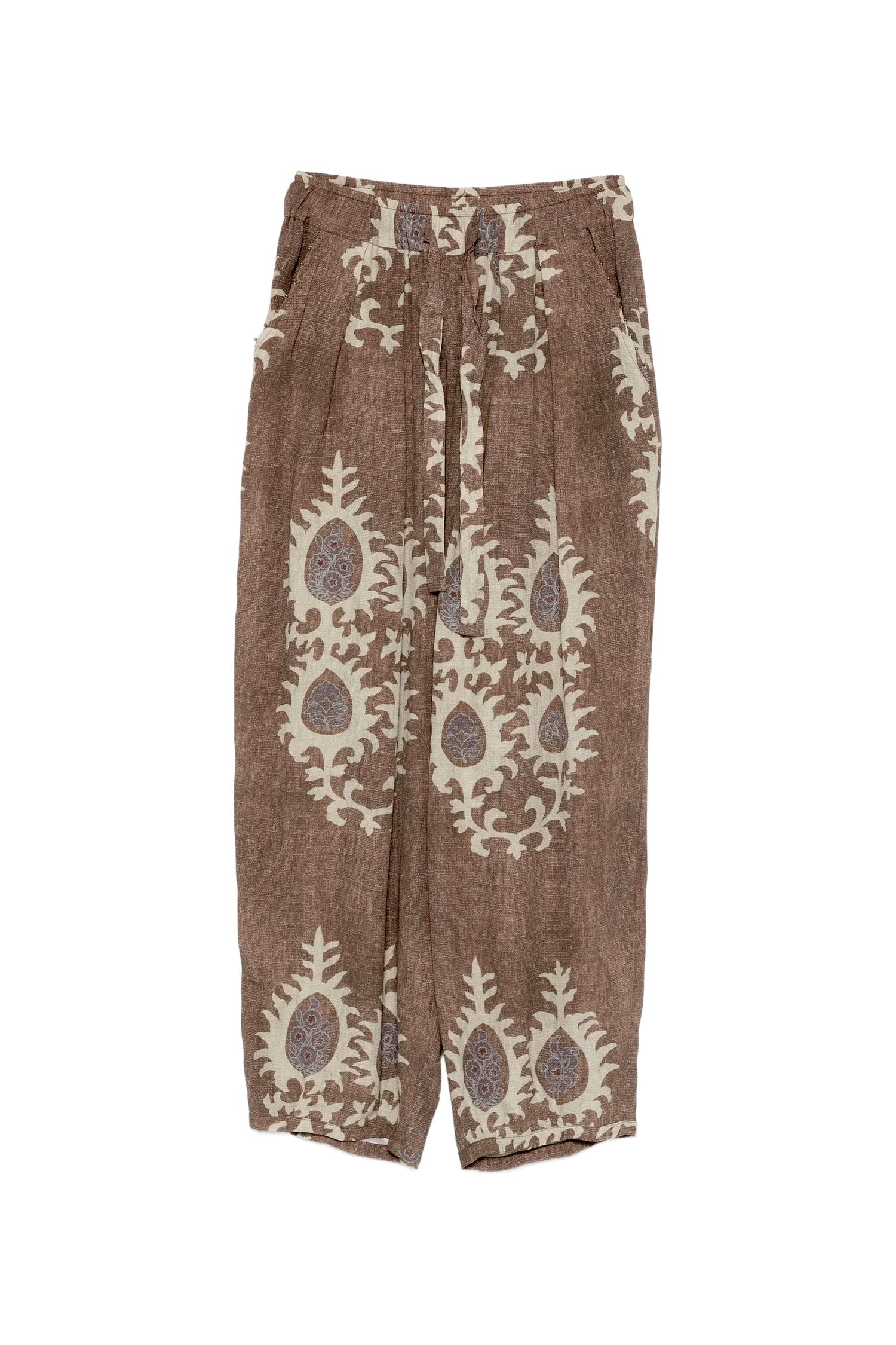 Crepe Balloon Trousers