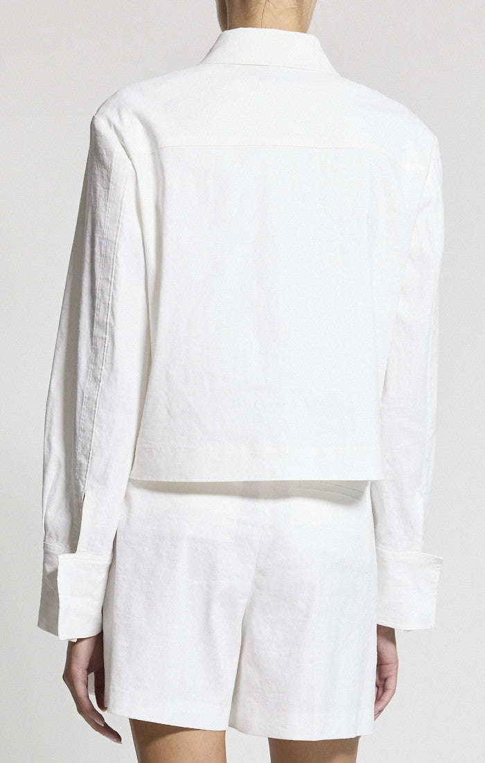 Crop Shirt Jacket
