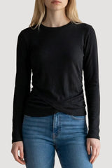 Crossover Hem Top