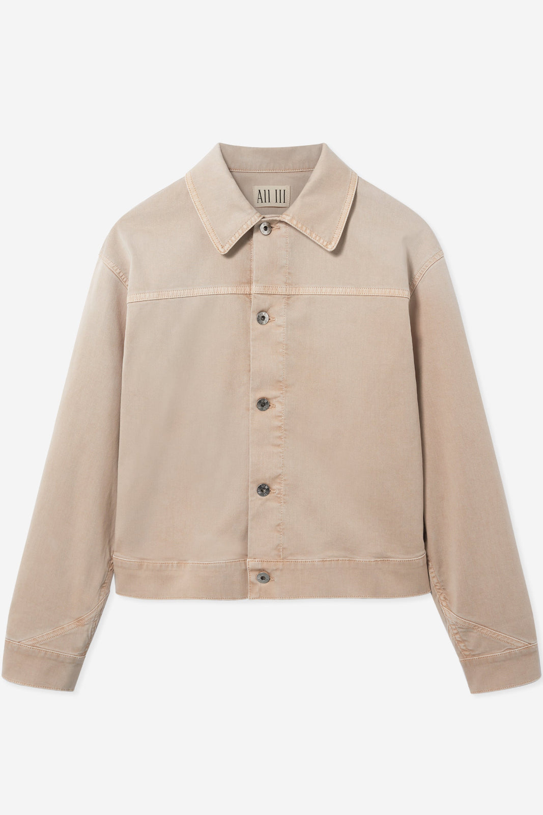 Danya Trucker Jacket – Cropped Italian Twill Button-Down