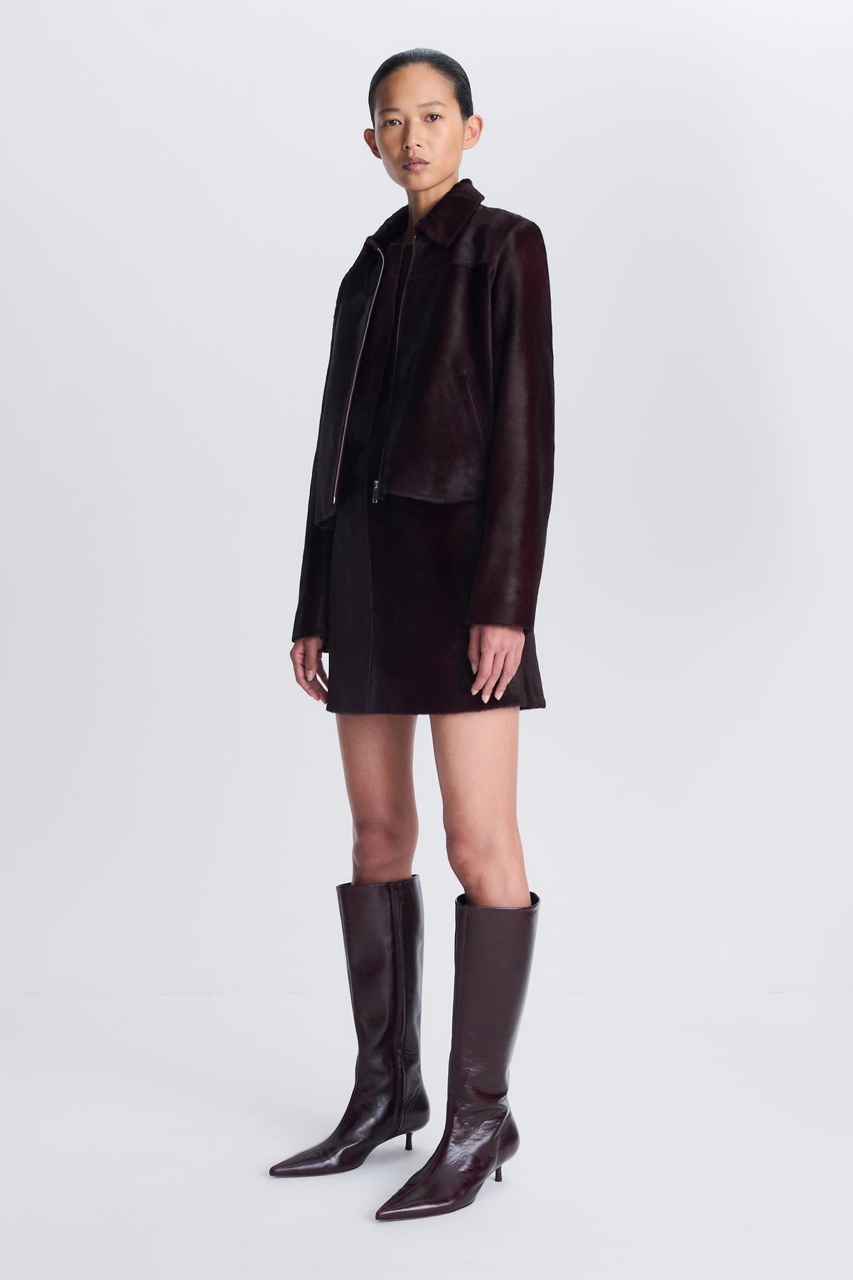 Daria Jacket in Fig - SIMKHAI
