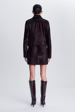 Daria Jacket in Fig - SIMKHAI