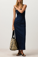 Denim Shift Dress