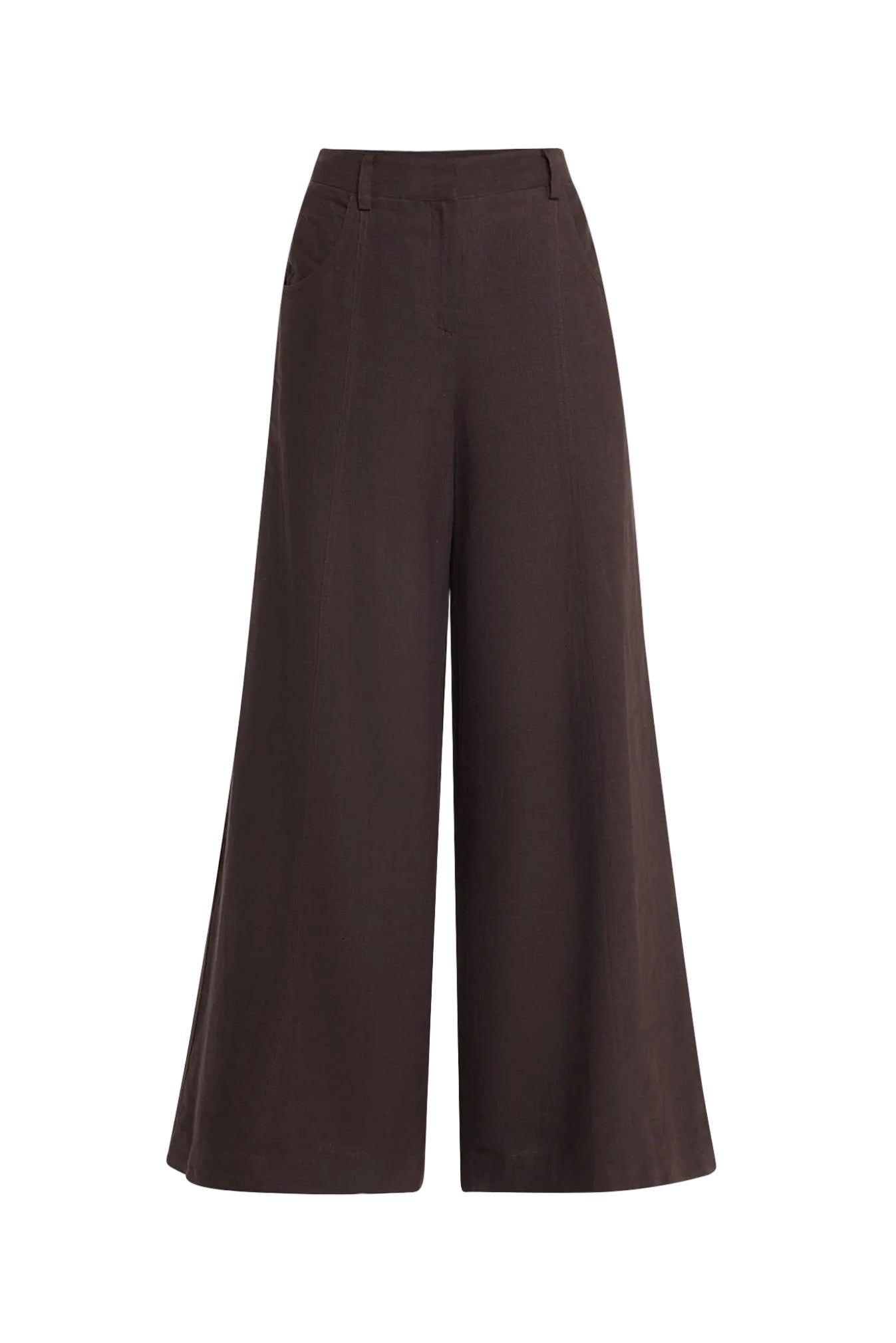 Dees Coated Linen Trouser
