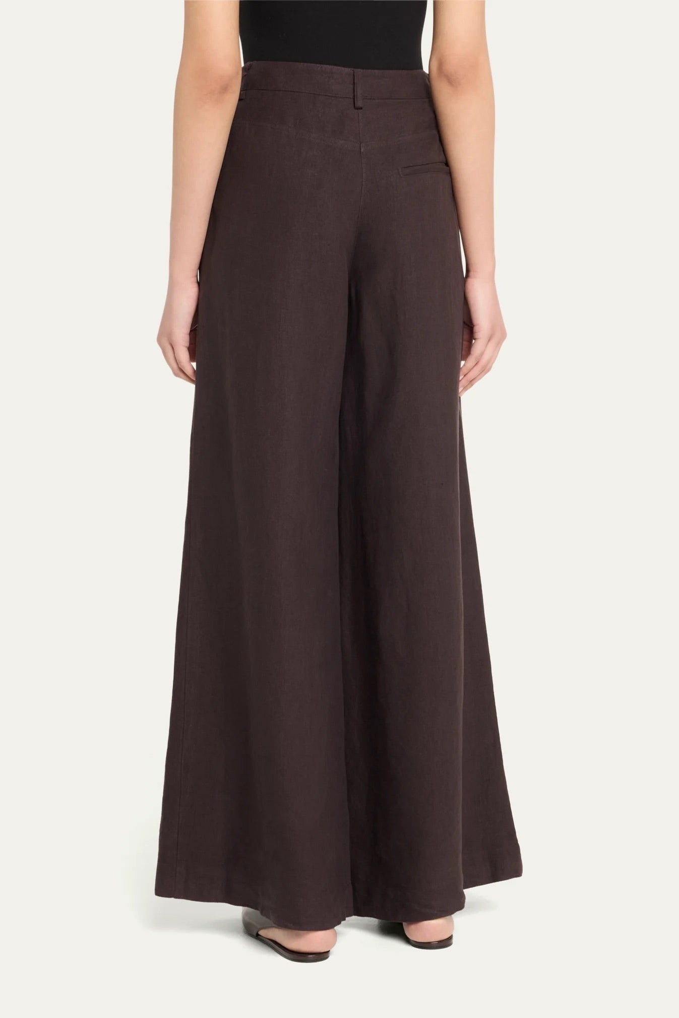 Dees Coated Linen Trouser