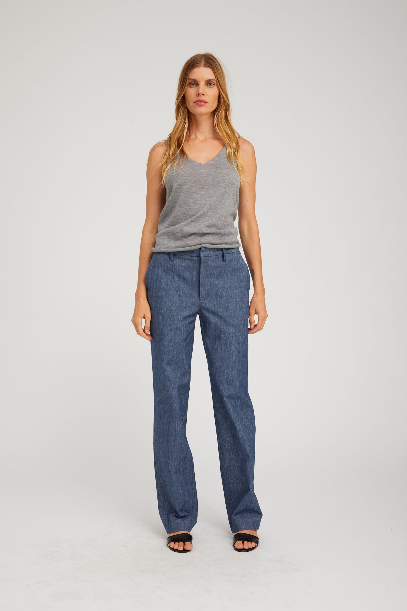 BAGGY LOWRISE TROUSERS