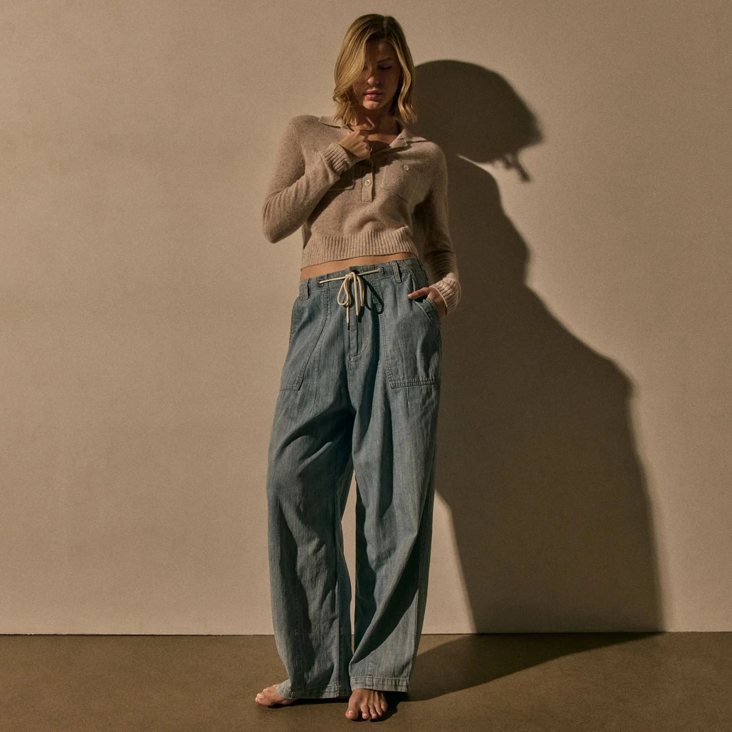 Denim Utility Pant
