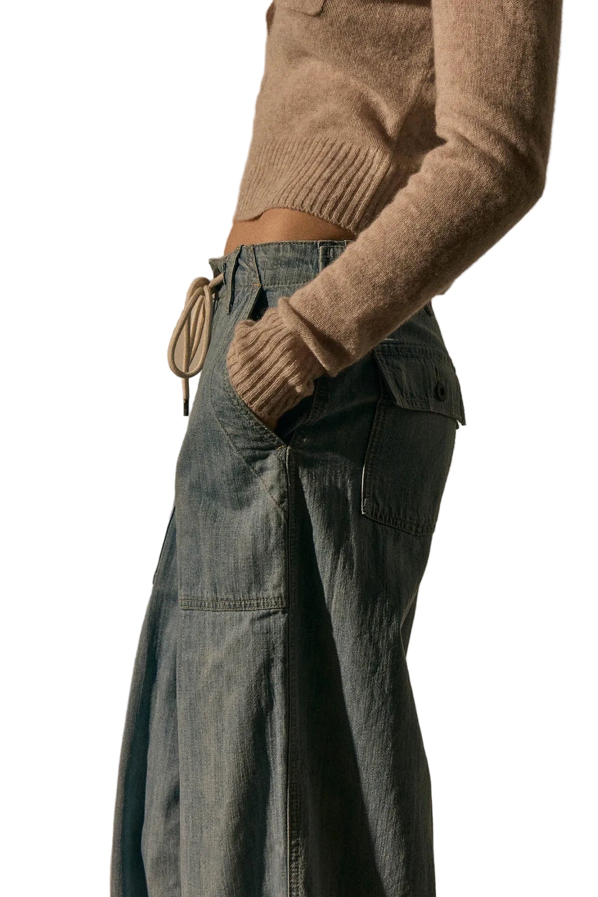 Denim Utility Pant