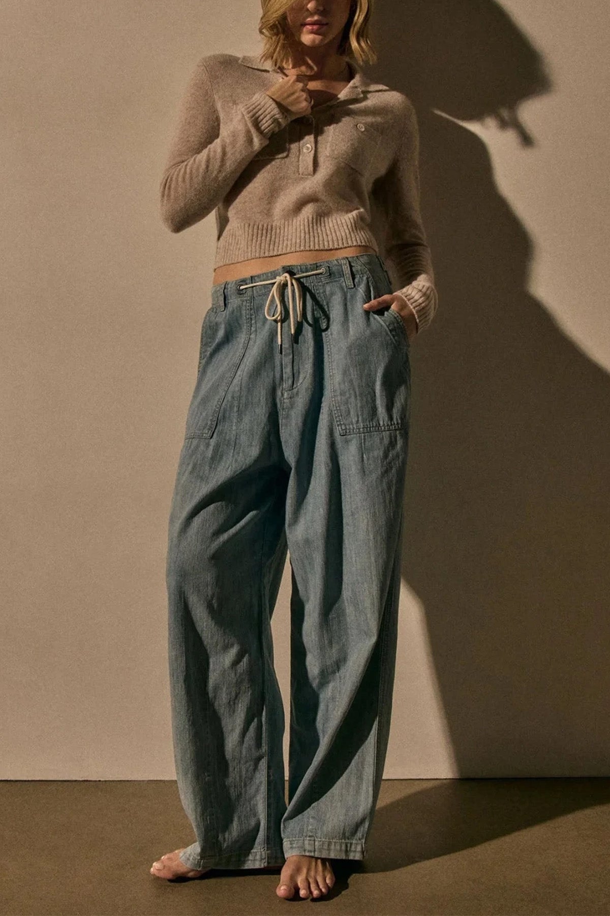 Denim Utility Pant