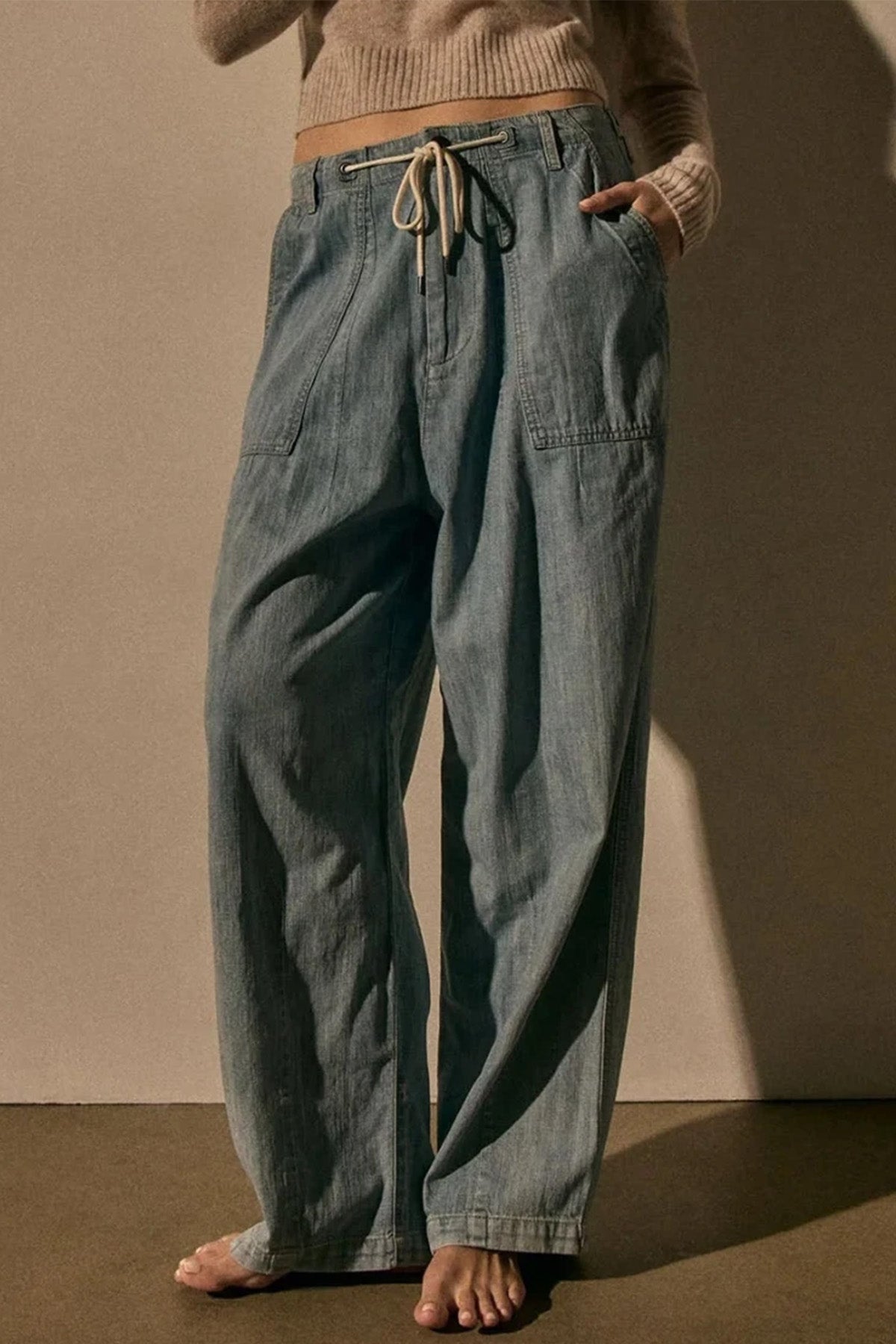 Denim Utility Pant