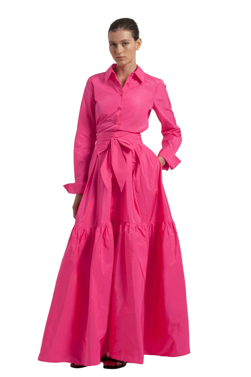 Desiree Techno Taffeta Dress