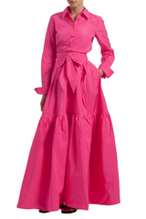Desiree Techno Taffeta Dress