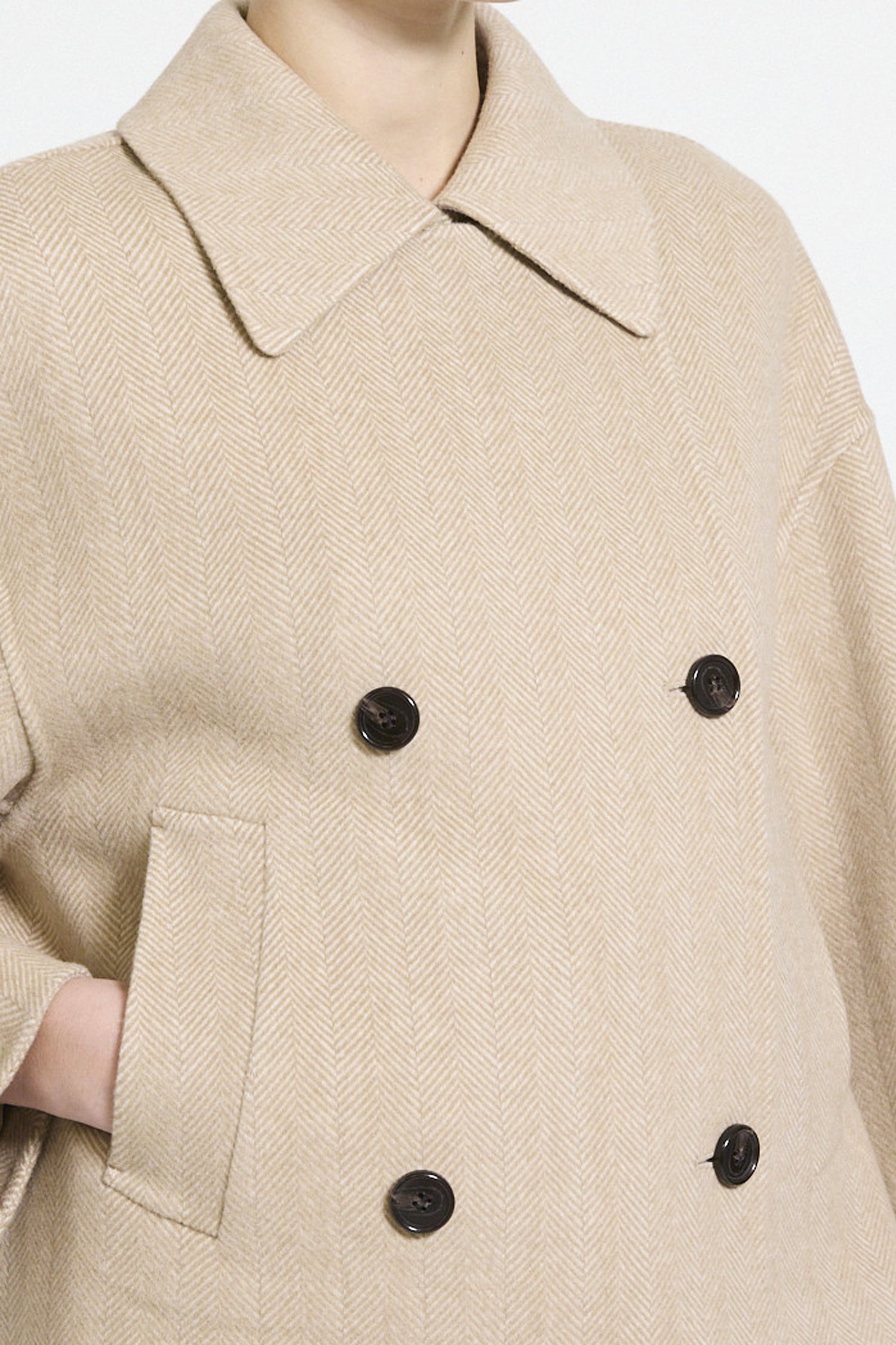 Double Breasted Peacoat