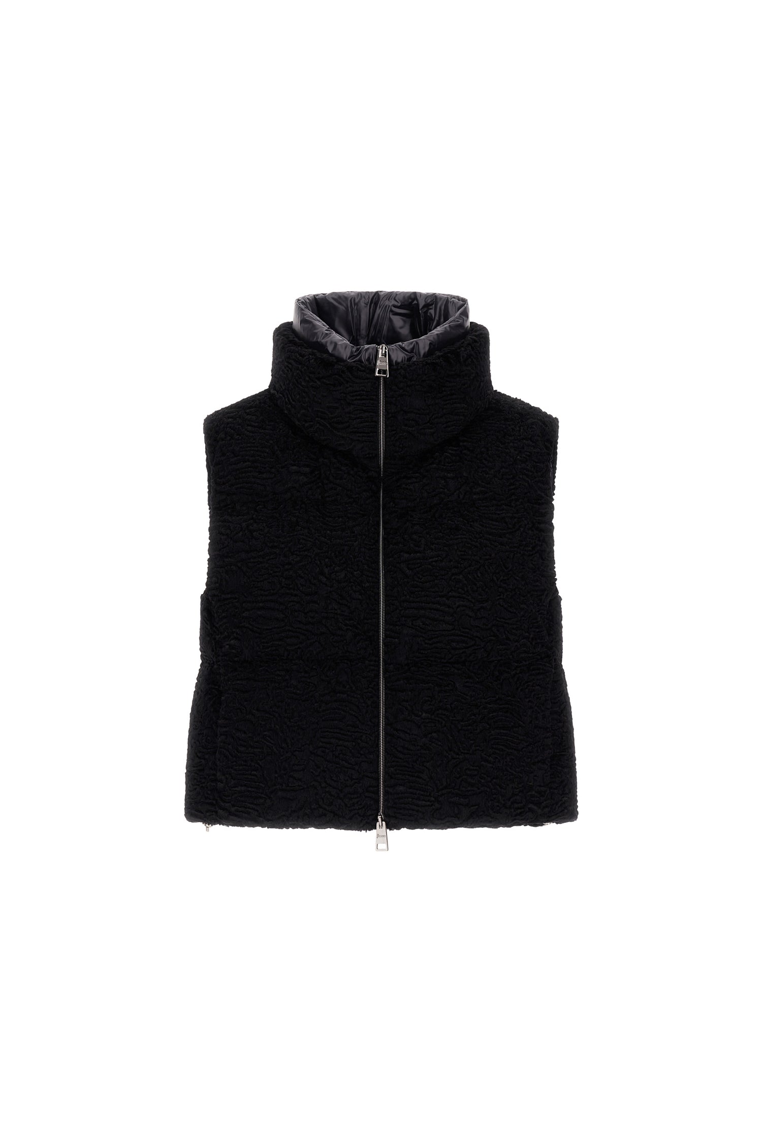 Double Collar Sherpa Vest
