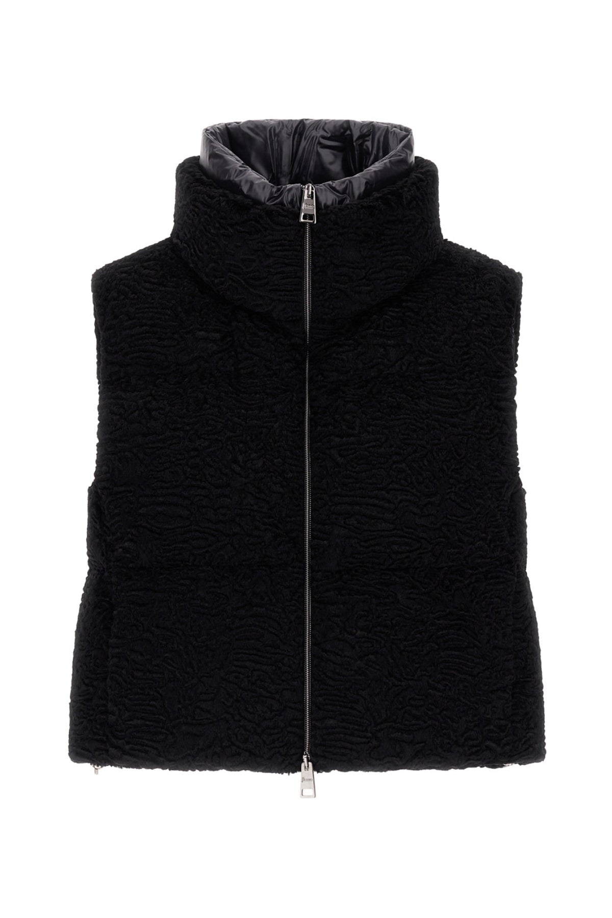 Double Collar Sherpa Vest