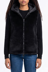 Down Faux Fur Vest