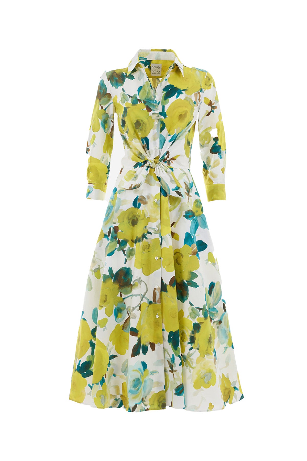 Dralla Printed Poplin Dress