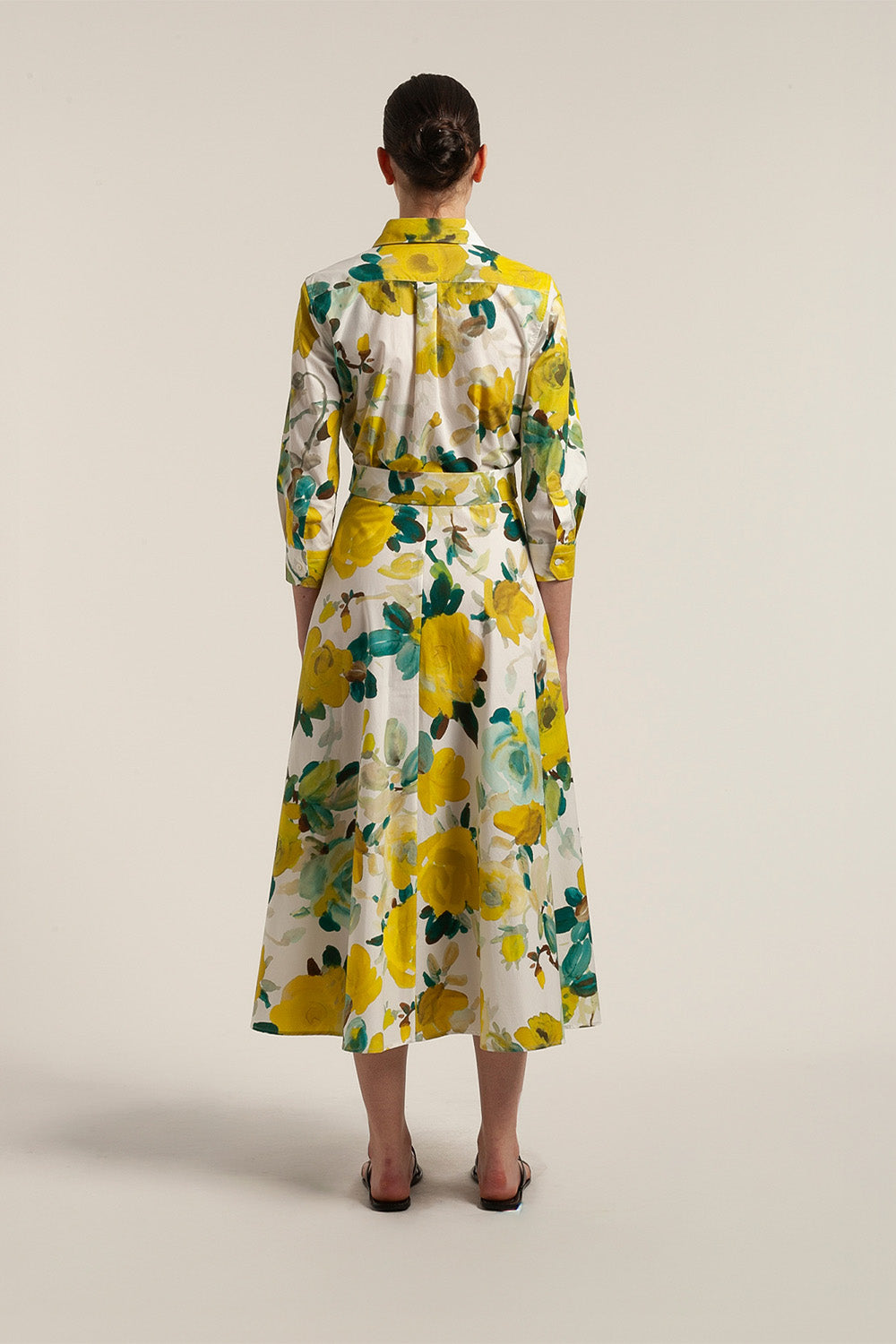 Dralla Printed Poplin Dress