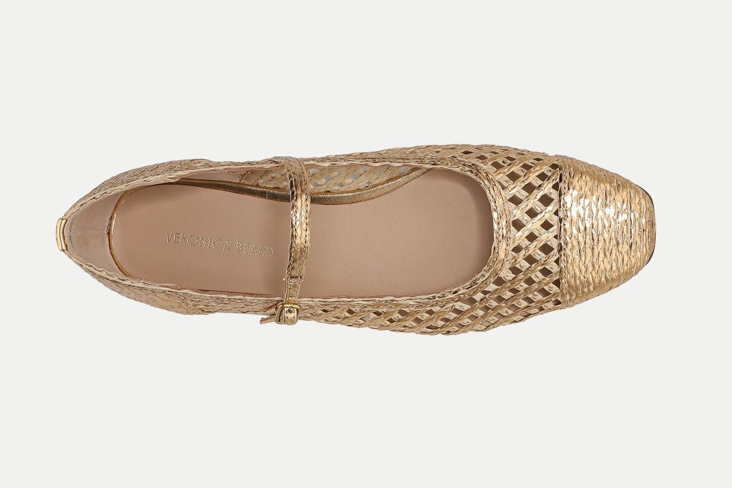 Ellie Raffia Flat