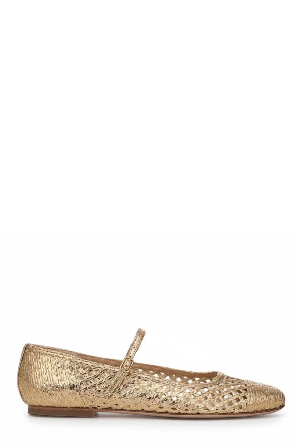 Ellie Raffia Flat