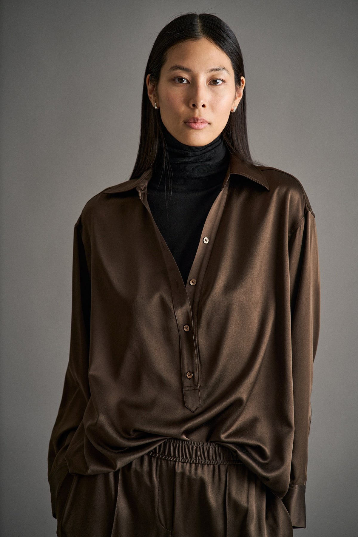 Emory Shirt in Bark - KULSON FA26