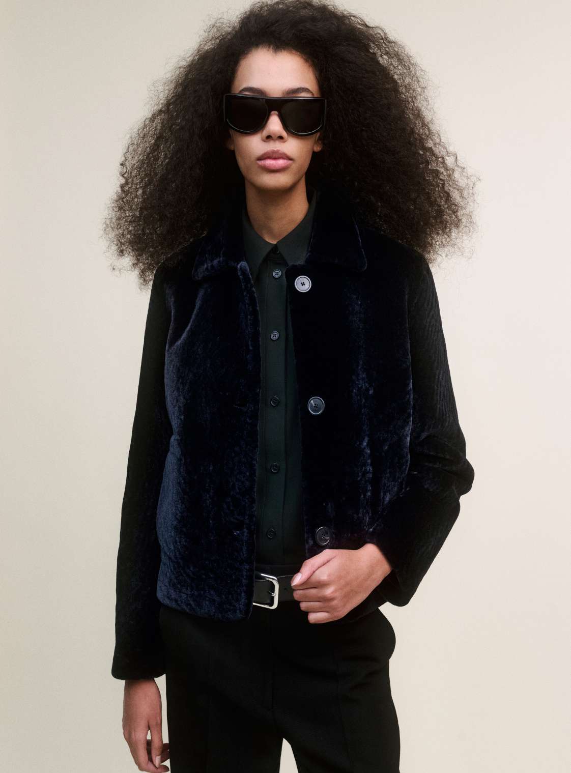 Emy Merino Velvet Jacket