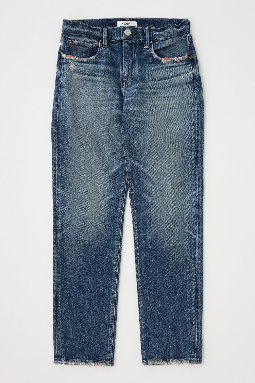 MV Ensley Slim Straight Jeans – Womens Slim Denim Pants