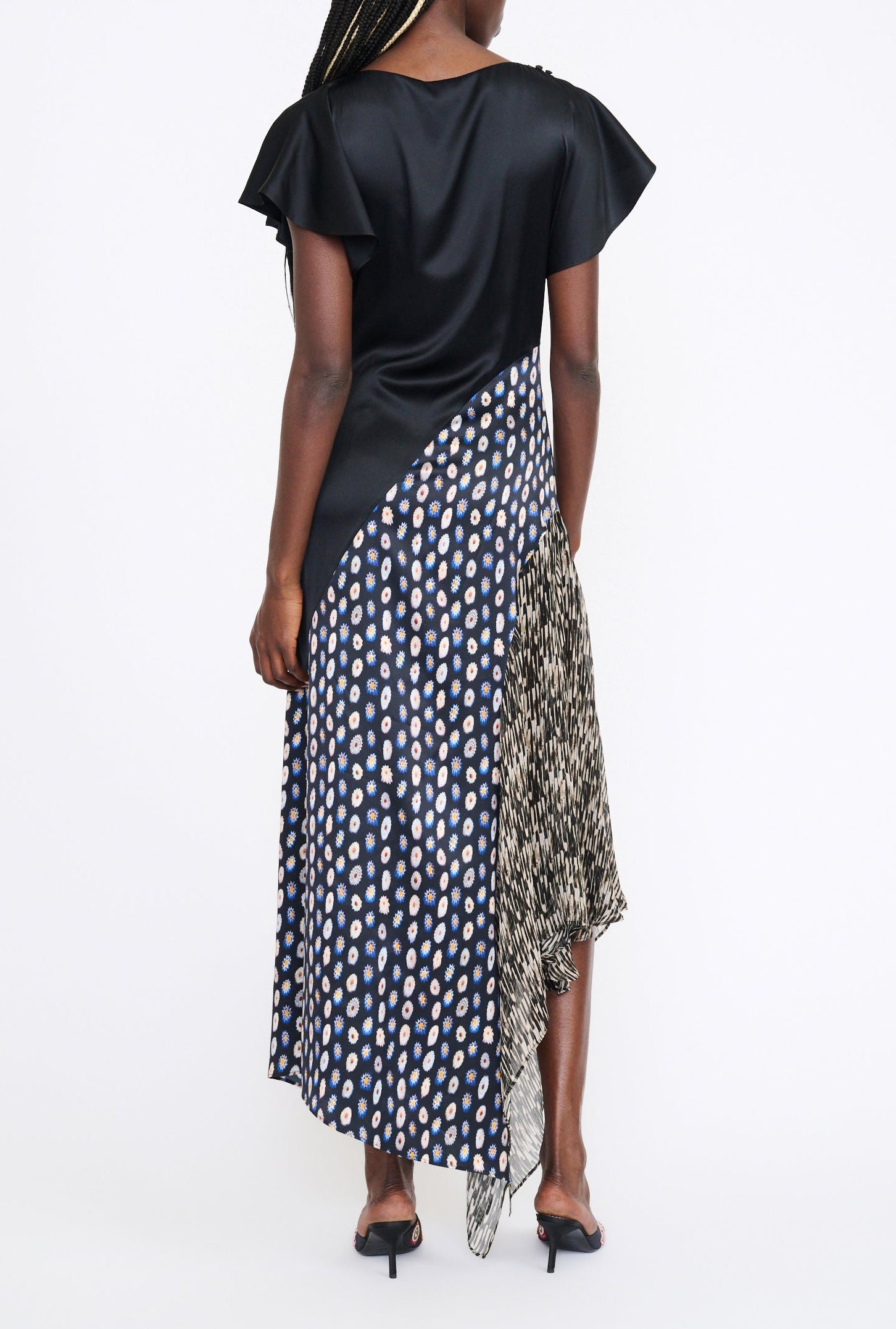 FAWN SILK DRESS