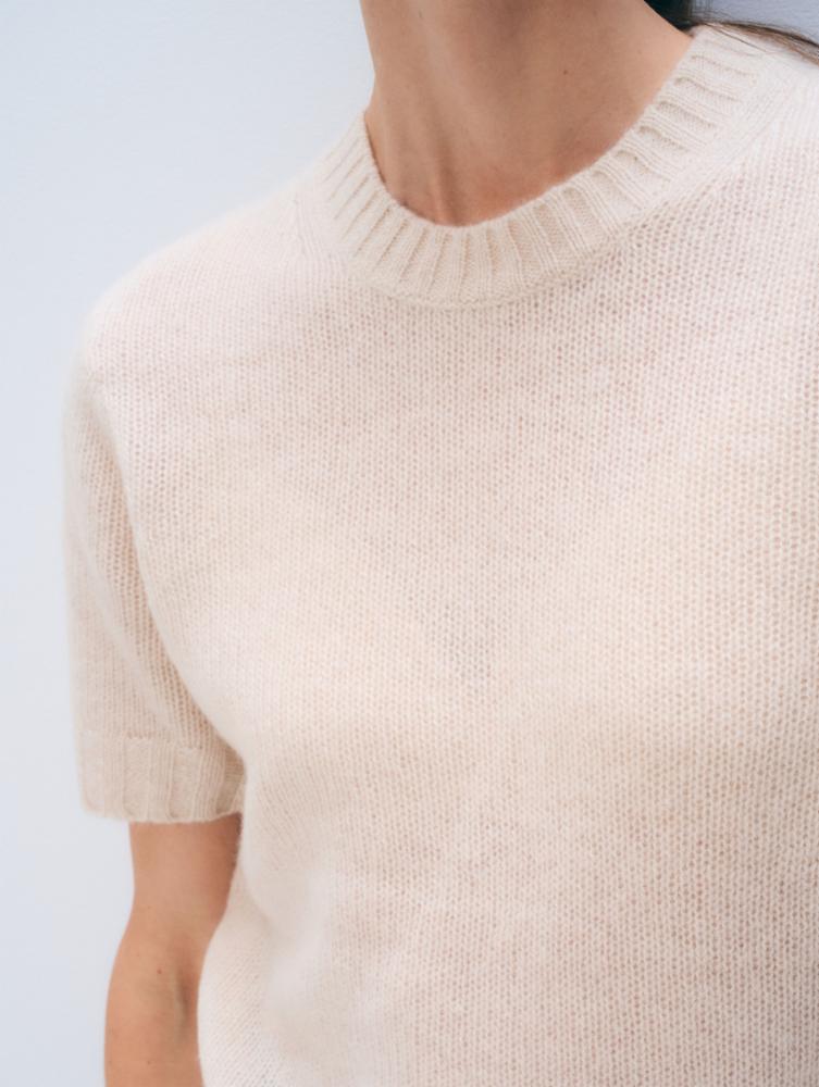 FEATHERWEIGHT CASHMERE T-SHIRT