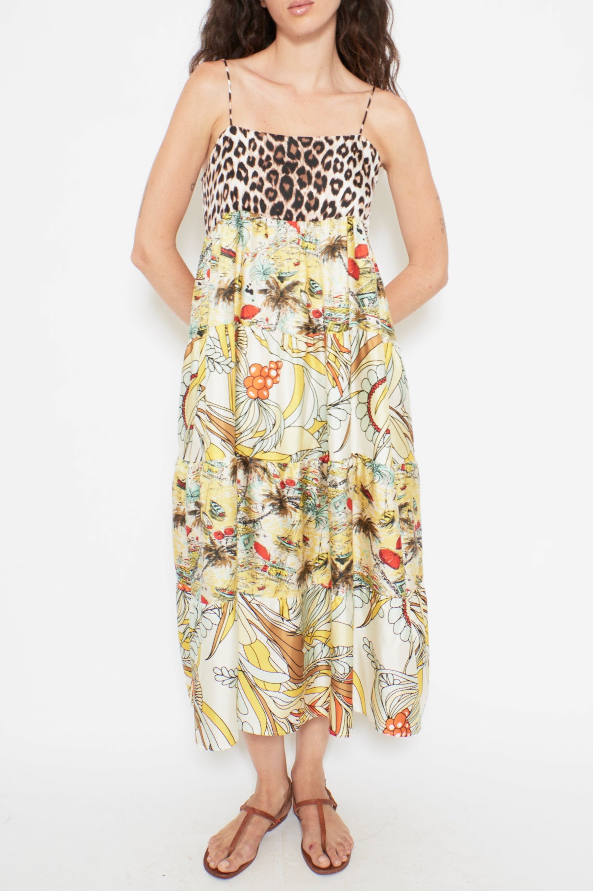 Fidji Silk Midi Dress
