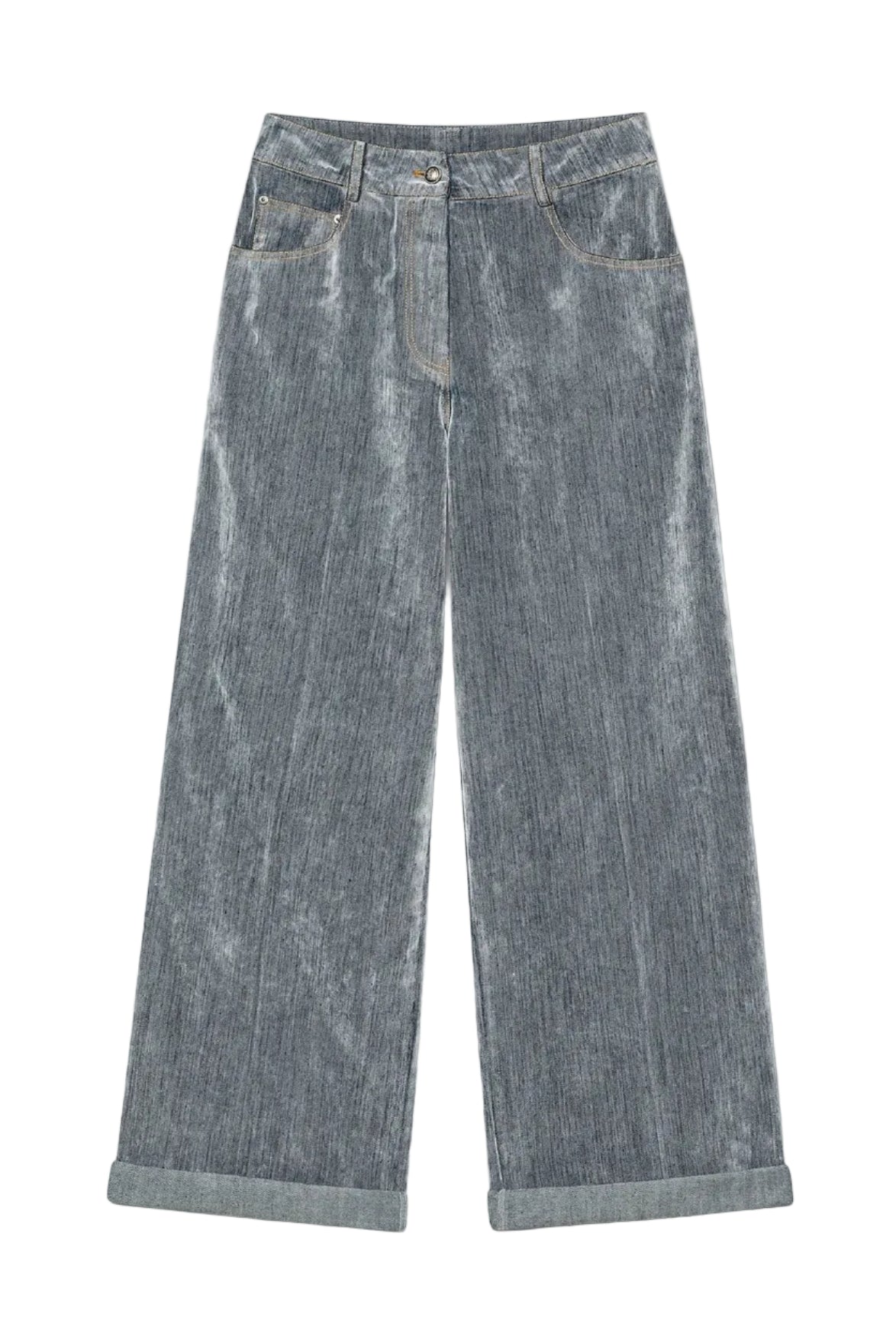 Flock Denim 5 Pockets Pants