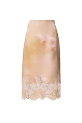 Flower Print Skirt