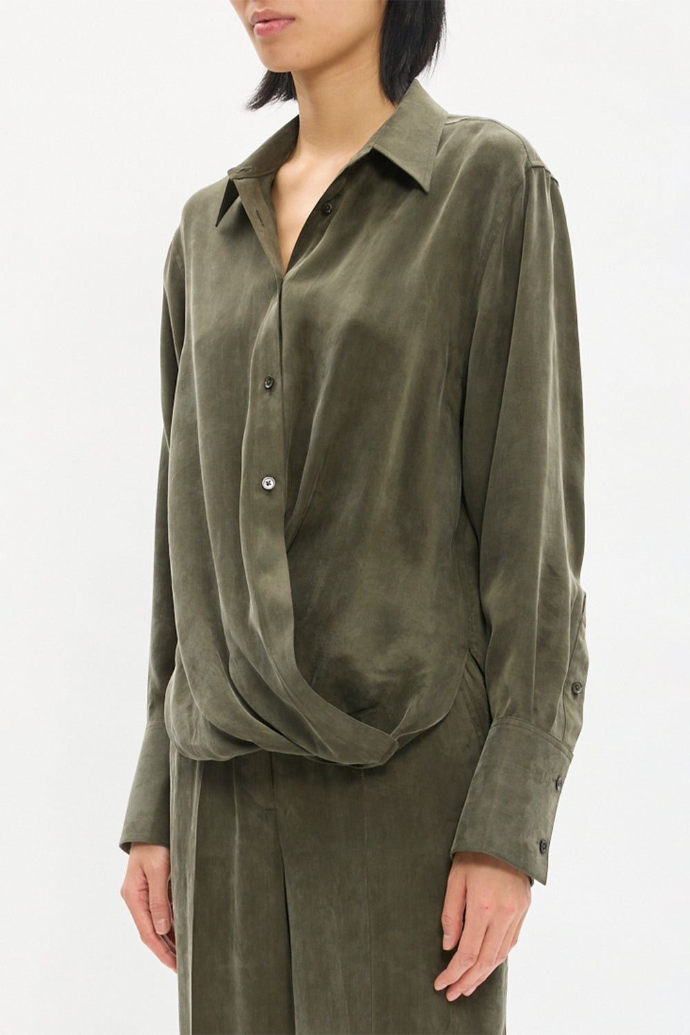 Fluid Drape Shirt