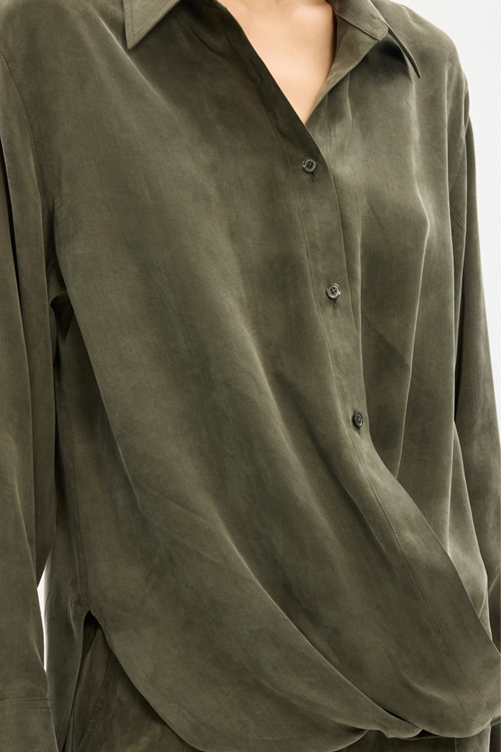 Fluid Drape Shirt