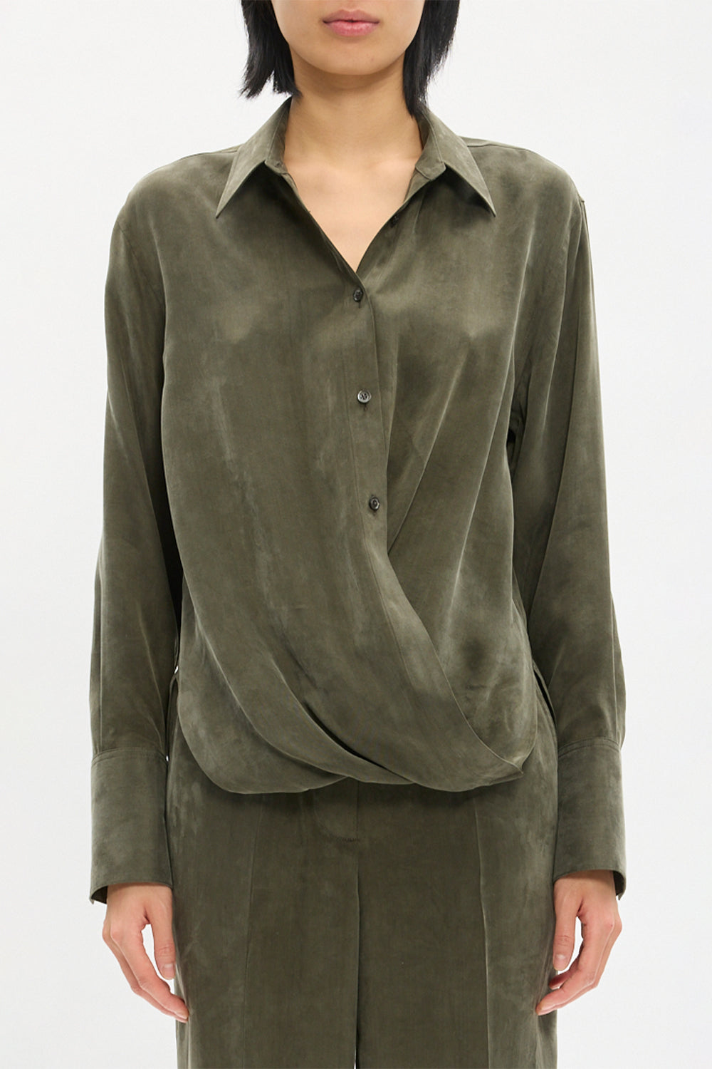 Fluid Drape Shirt