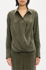 Fluid Drape Shirt