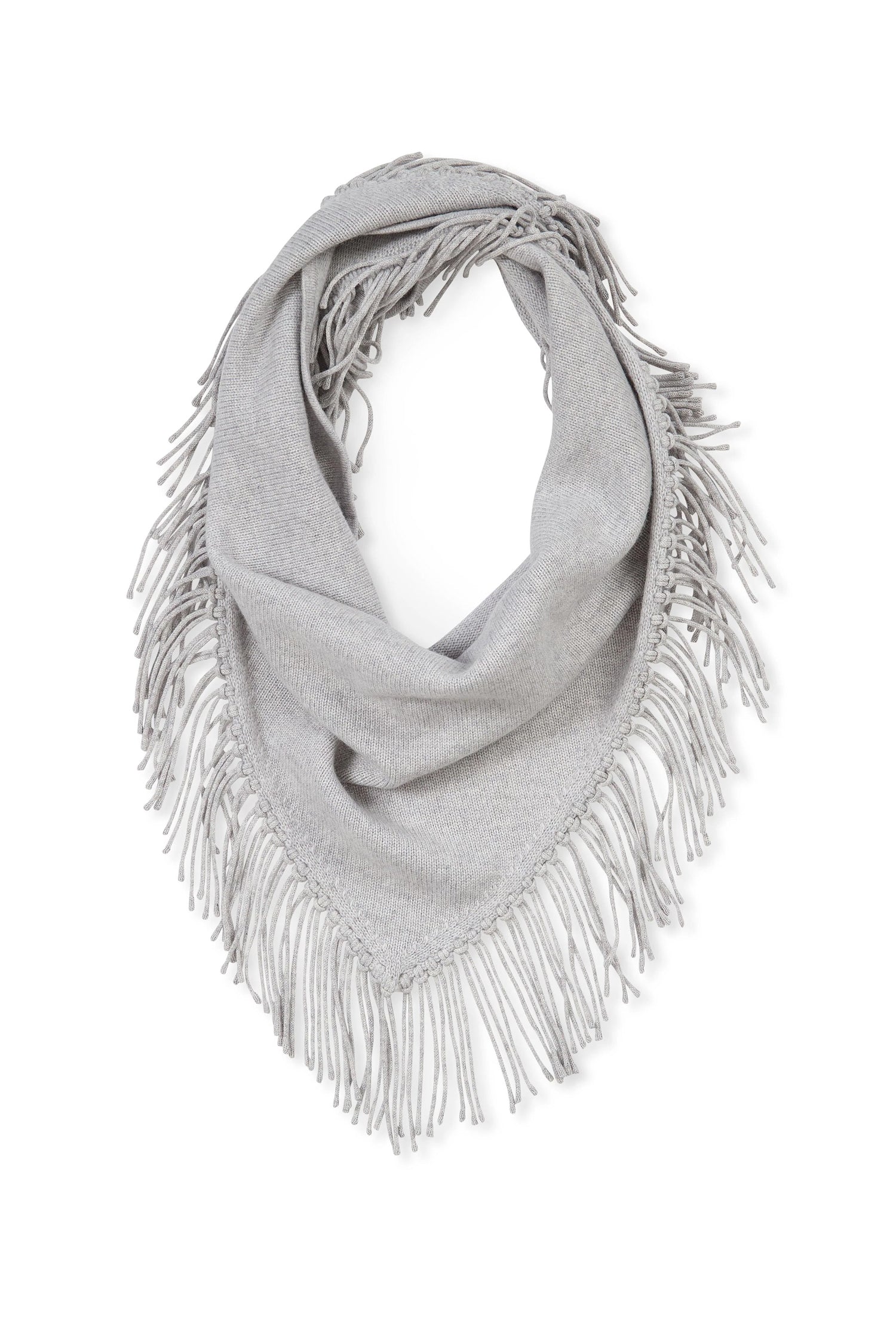 Fringe Triangle Scarf