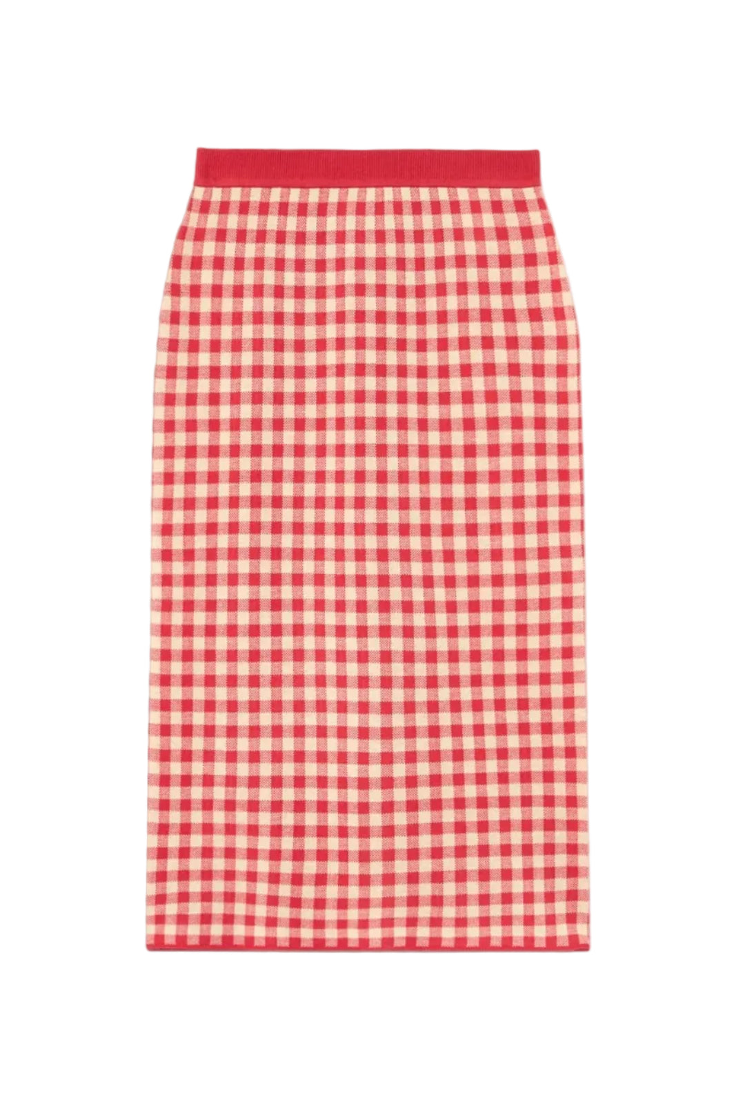 Gingham Long Skirt