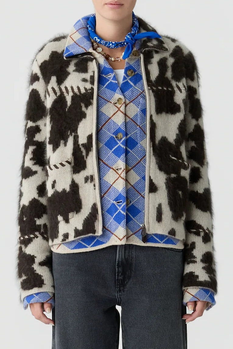 Grizzly Cowhide Jacket