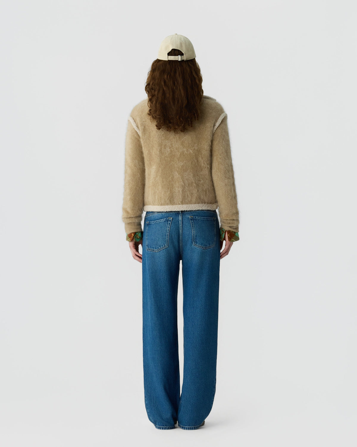 Guest In Residence Grizzly Frankie Jacket in Camel back view