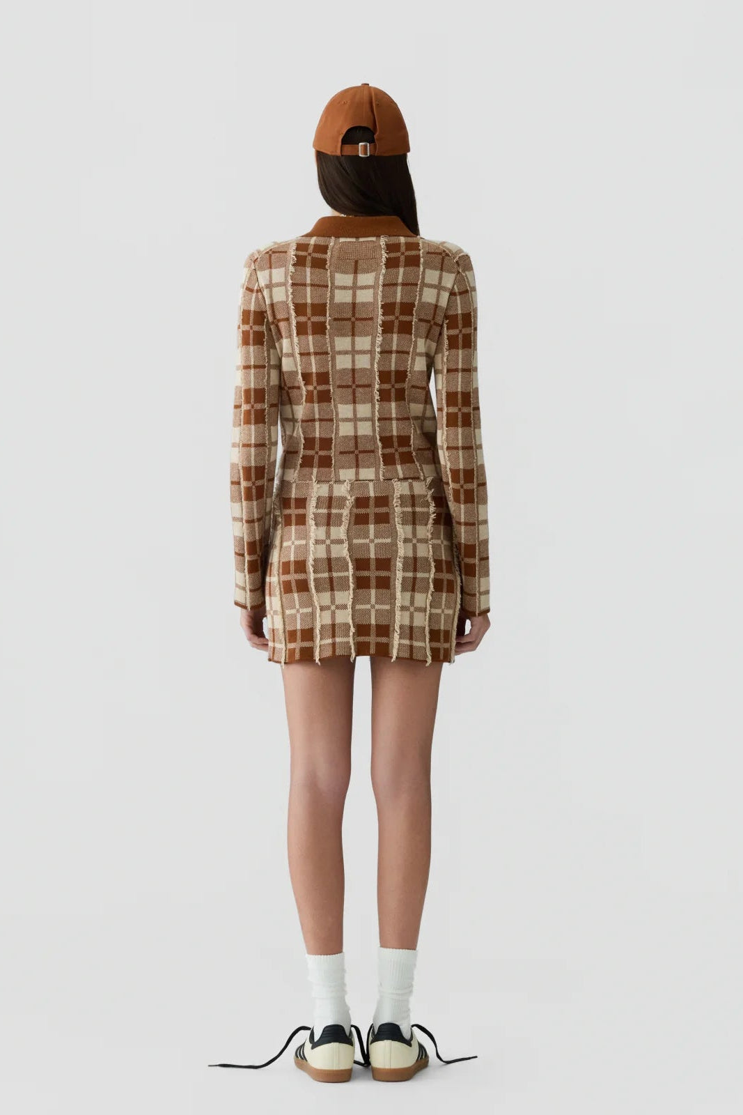 Fringe Plaid Elle Shirt