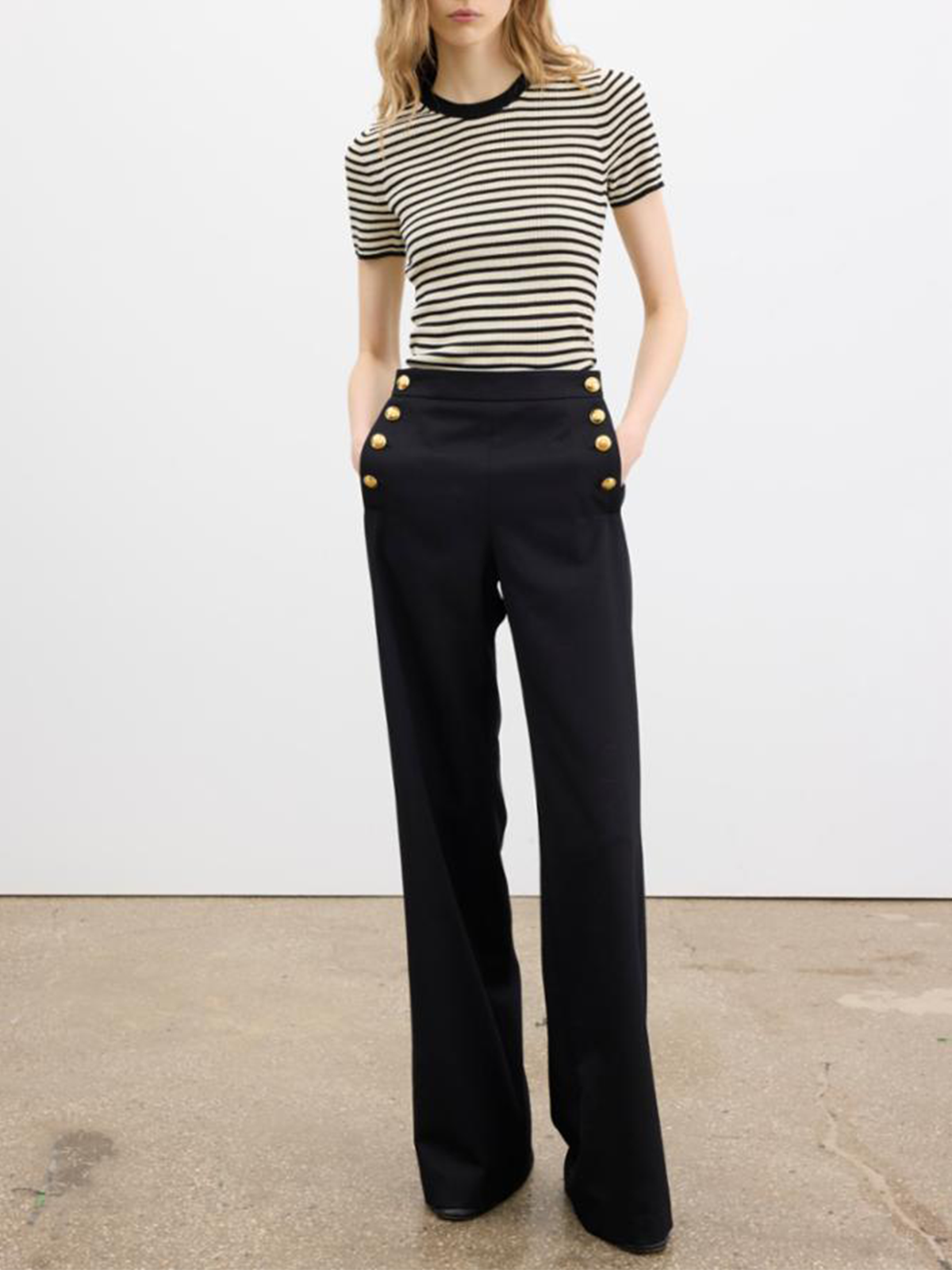 Hettie Stripe Sweater