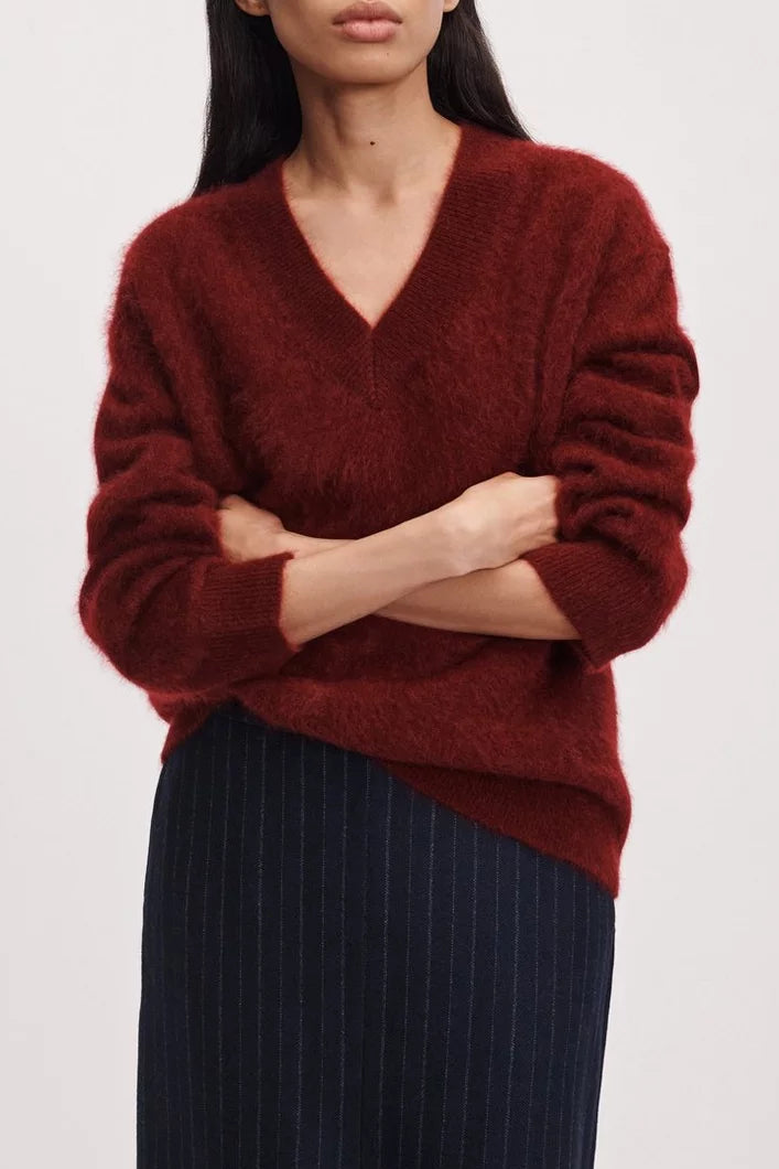 Jada Brushed Cashmere Sweater