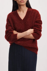 Jada Brushed Cashmere Sweater