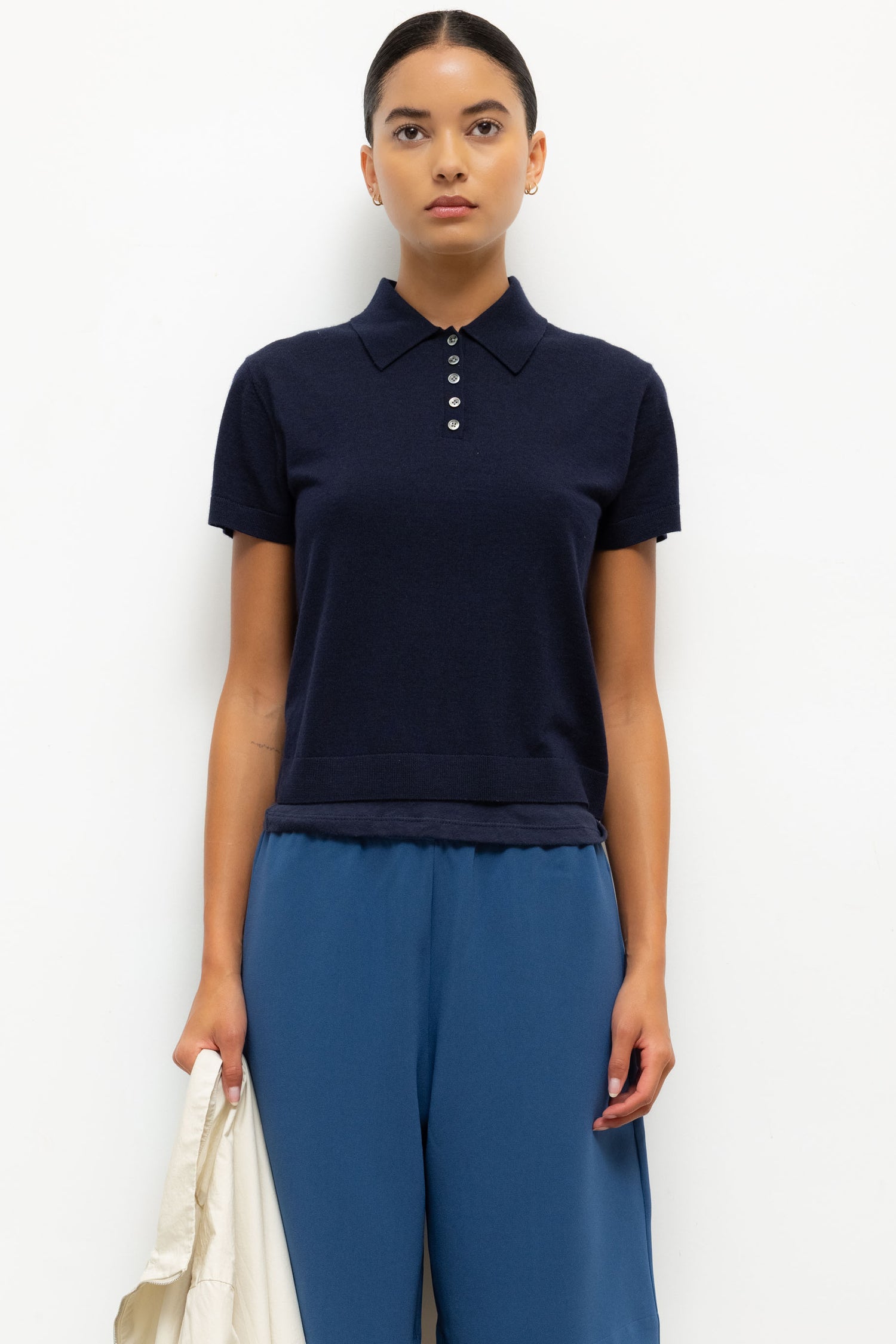 James Short Sleeve Polo Midnight