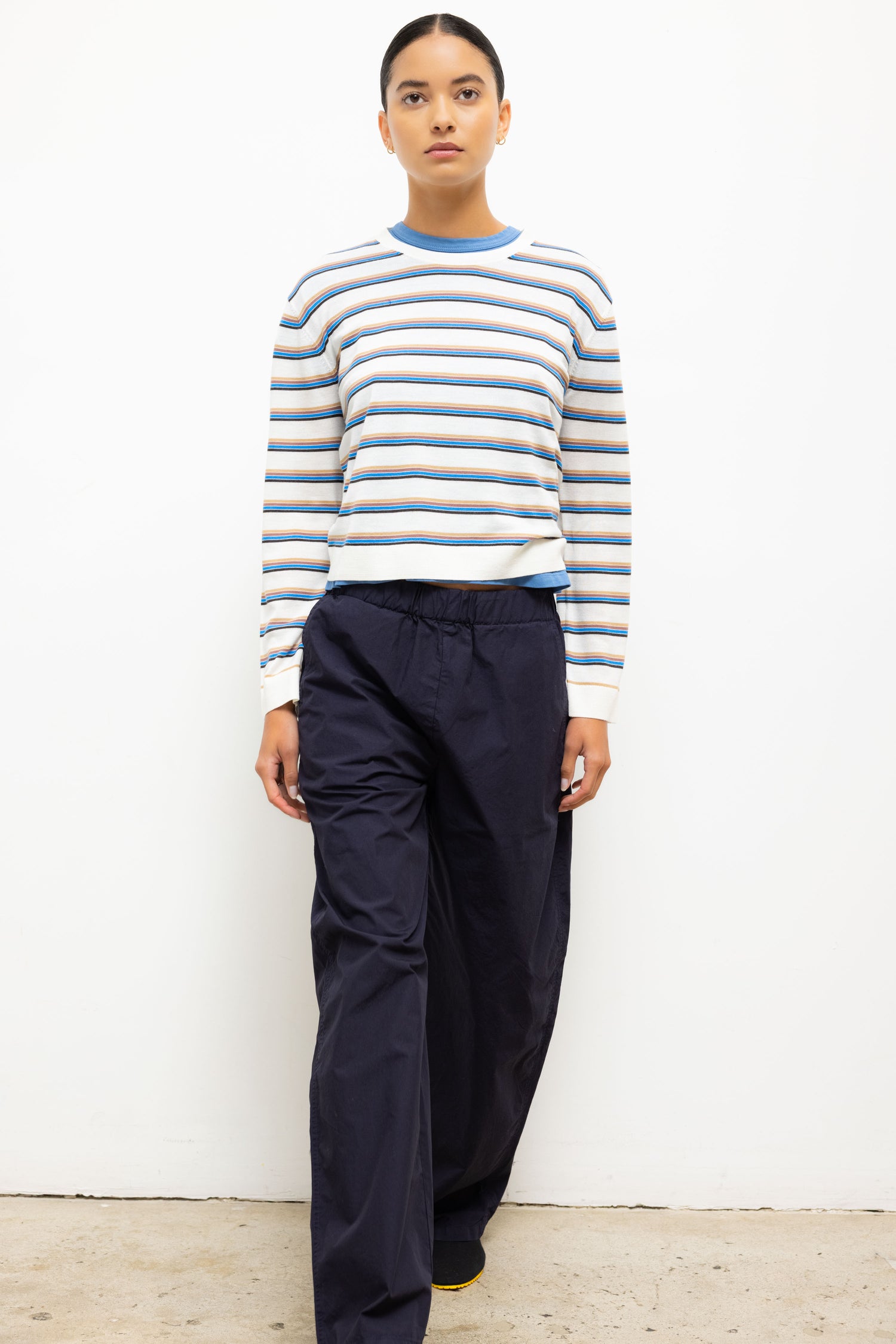 JAMES STRIPE CLASSIC CREW