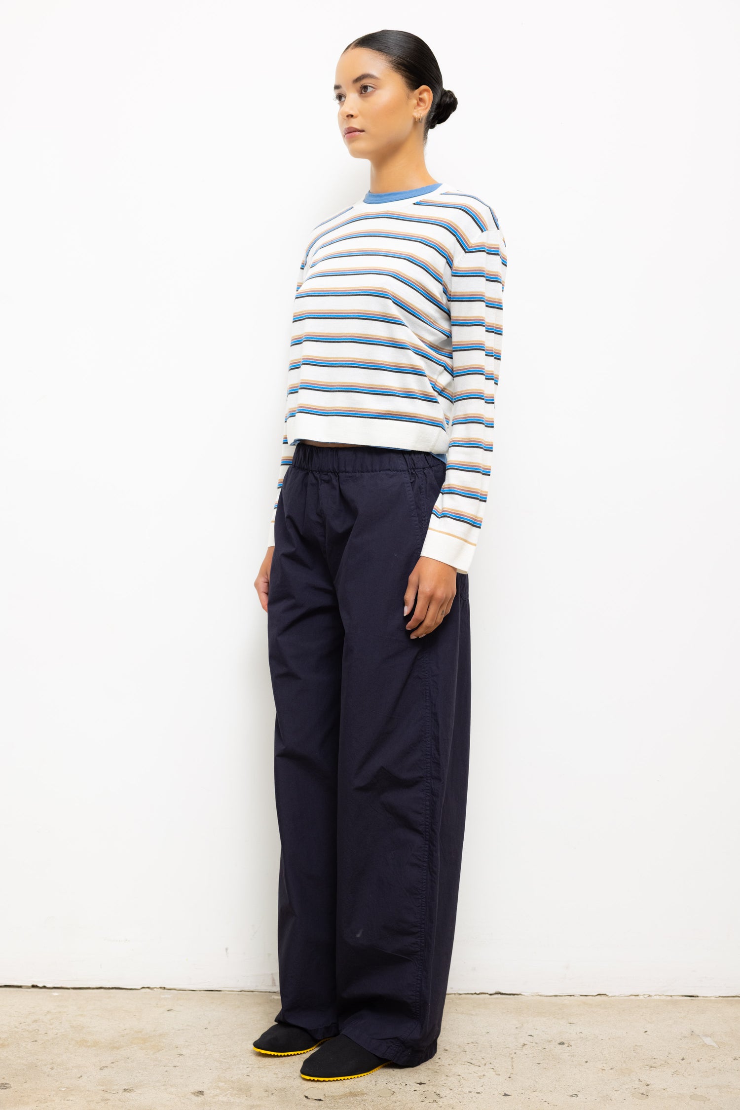 JAMES STRIPE CLASSIC CREW