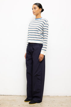 JAMES STRIPE CLASSIC CREW